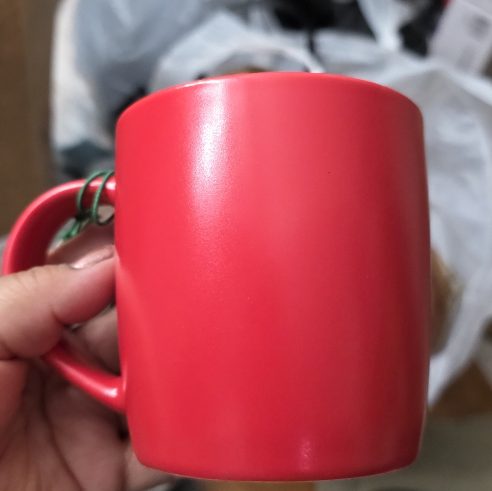 NEW Starbucks 2025 Classic Red Coffee Mug 11 Oz Mermaid Logo Matte Finish NEW - Picture 5 of 8